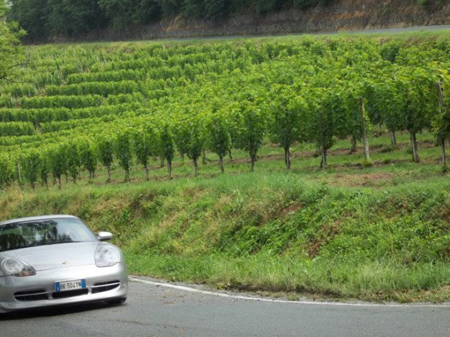 Porsche GT3 in prova speciale a Cassine -2015